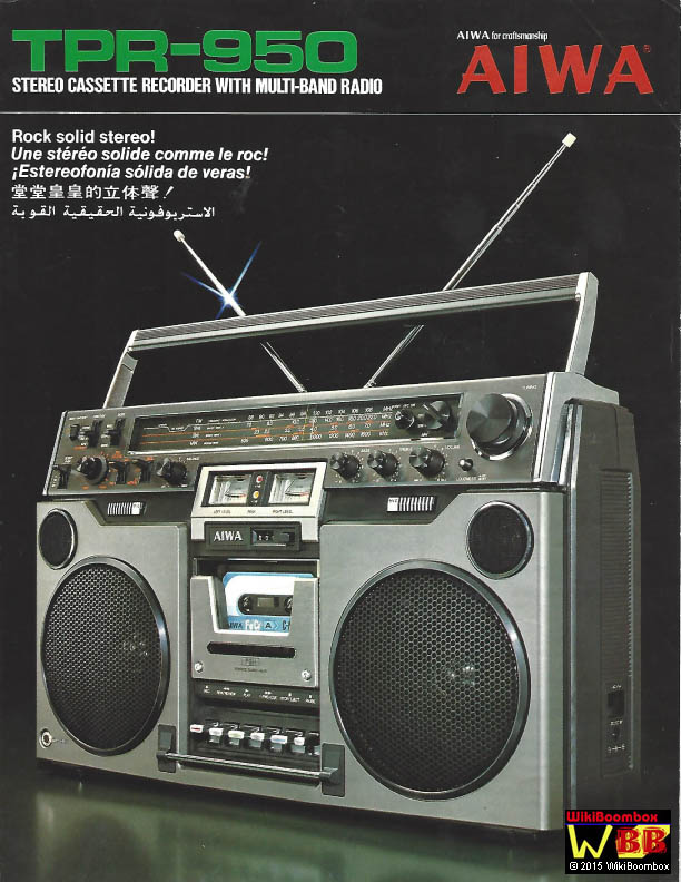 Aiwa TPR-950 Boombox
