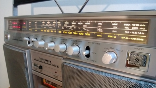 TELEFUNKEN CR-100 Stereo Radio Recorder Boombox Courroie Belts-Kit Riemen-Set f 