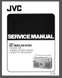 JVC RC-M80 Service Manual